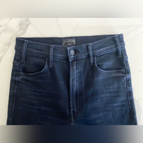 Mother Denim Hustler Ankle Fray Sz 27 $238 - Picture 8 of 11